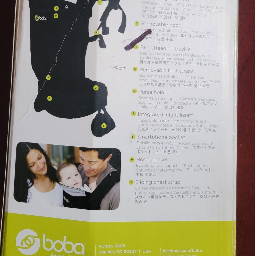 Boba Freedom Together Baby Carrier